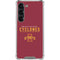 Iowa State University Athletic Text Galaxy S23 Clear Case
