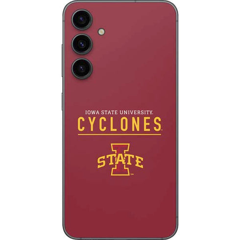 Iowa State University Athletic Text Galaxy S23 FE Skin