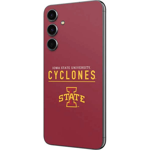Iowa State University Athletic Text Galaxy S23 FE Skin