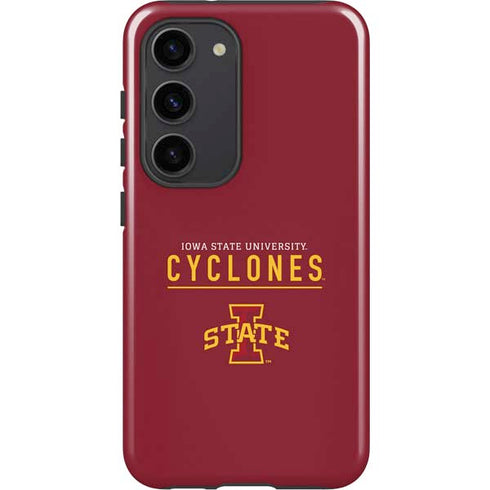 Iowa State University Athletic Text Galaxy S23 Pro Case