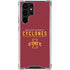 Iowa State University Athletic Text Galaxy S24 Ultra Clear Case