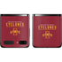 Iowa State University Athletic Text Galaxy Z Flip Skin