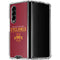Iowa State University Athletic Text Galaxy Z Fold4 5G Clear Case