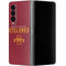 Iowa State University Athletic Text Galaxy Z Fold4 5G Skin
