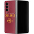 Iowa State University Athletic Text Galaxy Z Fold4 5G Skin
