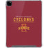 Iowa State University Athletic Text iPad Pro 12.9in (2020) Clear Case