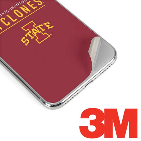 Iowa State University Athletic Text iPhone 11 Pro Skin
