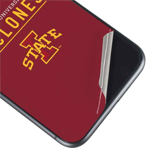 Iowa State University Athletic Text iPhone 11 Skin