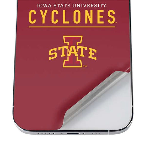 Iowa State University Athletic Text iPhone 12 Pro Max Skin