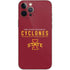 Iowa State University Athletic Text iPhone 12 Pro Max Skin