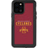 Iowa State University Athletic Text iPhone 12 Pro Waterproof Case