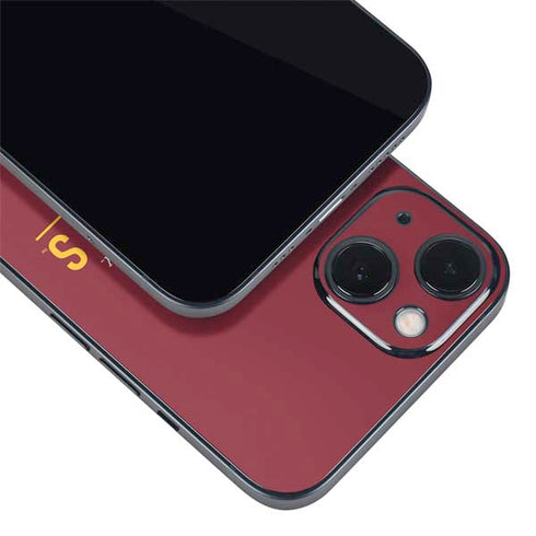 Iowa State University Athletic Text iPhone 13 Mini Skin