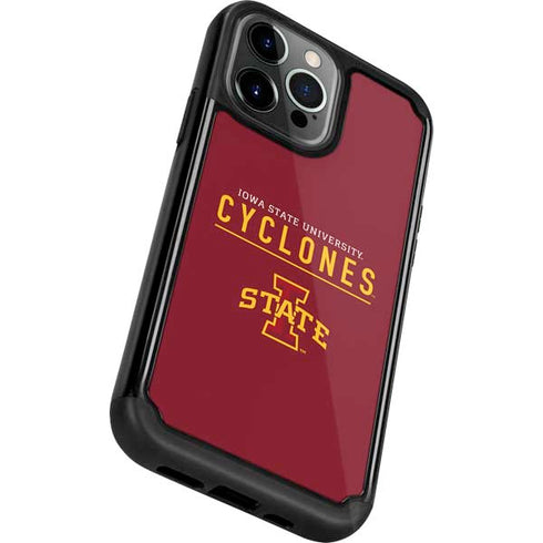 Iowa State University Athletic Text iPhone 13 Pro Cargo Case