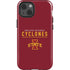 Iowa State University Athletic Text iPhone 15 Impact Case