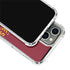 Iowa State University Athletic Text iPhone 14 Pro Clear Case