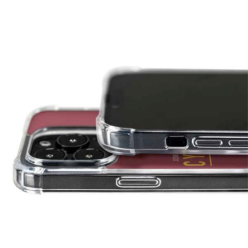 Iowa State University Athletic Text iPhone 15 Pro MagSafe Case