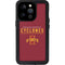 Iowa State University Athletic Text iPhone 14 Pro Waterproof Case