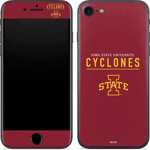 Iowa State University Athletic Text iPhone 7 Skin
