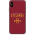 Iowa State University Athletic Text iPhone XS Skin