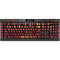 Iowa State University Athletic Text K95 RGB PLATINUM Mechanical Gaming Keyboard Skin