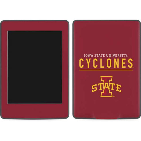 Iowa State University Athletic Text Amazon Kindle Skin