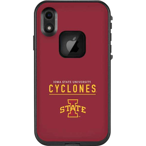 Iowa State University Athletic Text LifeProof Fre iPhone Skin