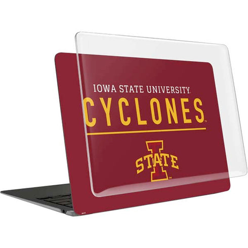 Iowa State University Athletic Text MacBook Air 15in (2023-2025) Case plus Skin