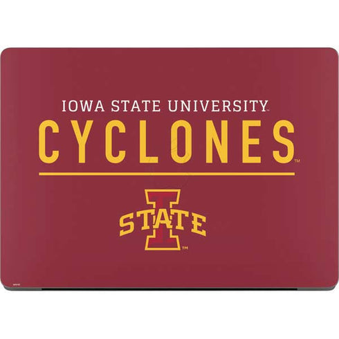 Iowa State University Athletic Text MacBook Pro 14in (2021-24) Skin
