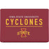 Iowa State University Athletic Text Apple MacBook Pro 15-inch Skin