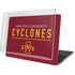 Iowa State University Athletic Text MacBook Pro 15in (2016-19) Case plus Skin