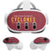 Iowa State University Athletic Text Meta Quest 3 Skin