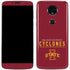 Iowa State University Athletic Text Moto E5 Plus Skin