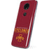 Iowa State University Athletic Text Moto E5 Plus Skin