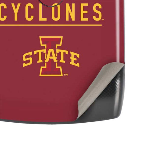 Iowa State University Athletic Text Motorola RAZR Skin
