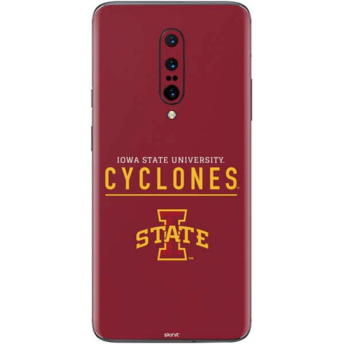 Iowa State University Athletic Text OnePlus 7 Pro Skin
