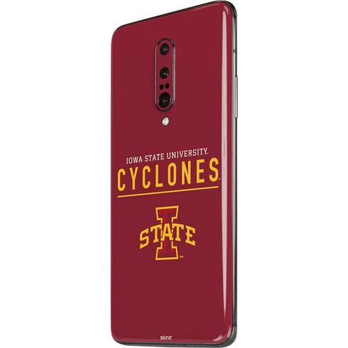 Iowa State University Athletic Text OnePlus 7 Pro Skin