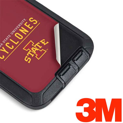 Iowa State University Athletic Text Otterbox Defender Galaxy Skin