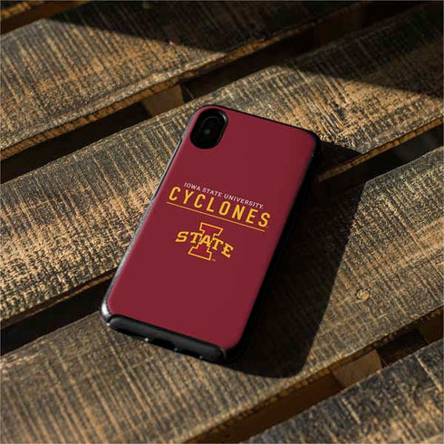 Iowa State University Athletic Text Otterbox Symmetry iPhone Skin