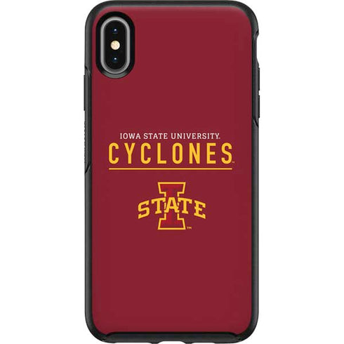 Iowa State University Athletic Text Otterbox Symmetry iPhone Skin