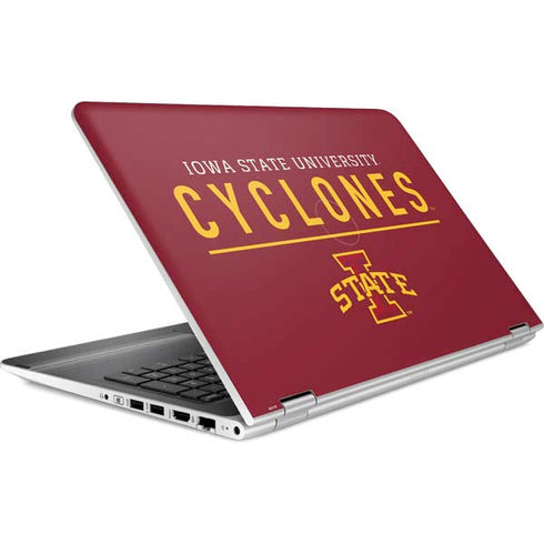 Iowa State University Athletic Text HP Pavilion Skin