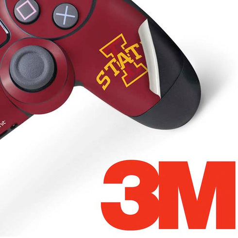 Iowa State University Athletic Text PS4 Controller Skin