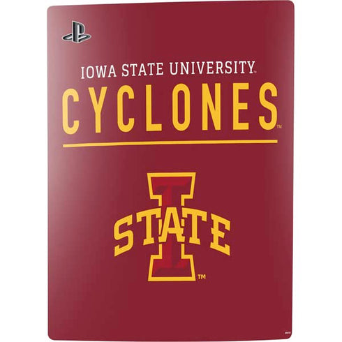 Iowa State University Athletic Text PS5 Bundle Skin