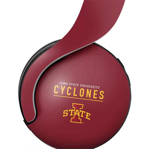 Iowa State University Athletic Text PULSE 3D Wireless Headset for PS5 Skin