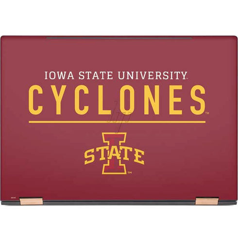 Iowa State University Athletic Text HP Spectre Skin