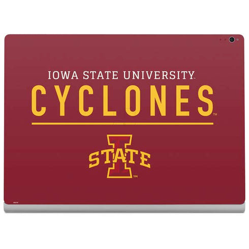 Iowa State University Athletic Text Surface Book 2 15in Skin