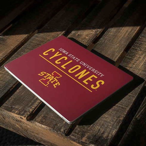 Iowa State University Athletic Text Surface Laptop 3 13.5in Skin