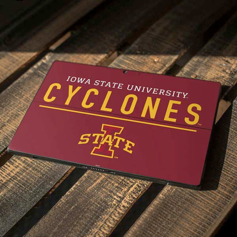 Iowa State University Athletic Text Surface Pro 7 Skin