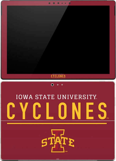 Iowa State University Athletic Text Surface Pro (2017) Skin