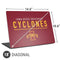 Iowa State University Athletic Text Universal Laptop 18in (14.6 x 10.6in) Skin
