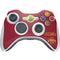 Iowa State University Athletic Text Xbox 360 Wireless Controller Skin